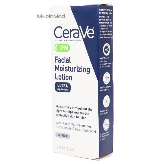 تصویر  هوم کر  سراوی لوسیون مرطوب کننده و ترمیم کننده شب  Facial Moisturizing Lotion (PM) 89ml