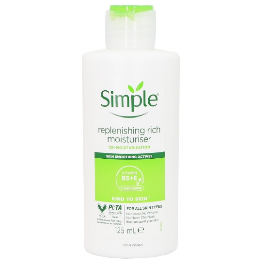 تصویر  هوم کر  سیمپل آبرسان مدل ریچ Replenishing Rich Moisturiser 125ml