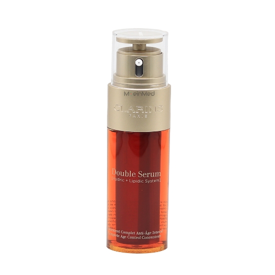 تصویر  هوم کر  کلارنس دابل سرم ضدچروک Double Serum Complete Age Control Concentrate 50ml