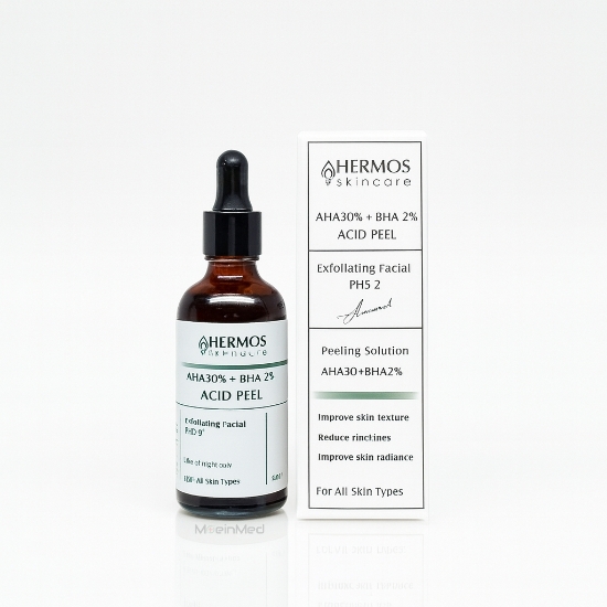 تصویر  هرموس سرم اسید تراپی AHA30% + BHA2%  AHA30% + BHA2% Acid Peel  50 ml