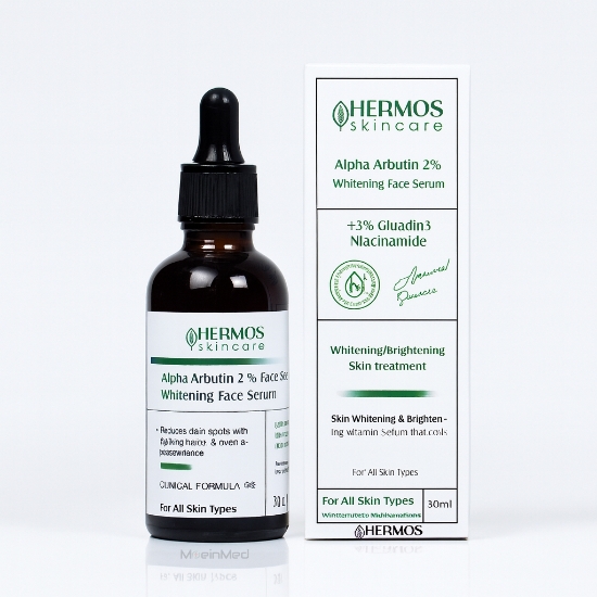 تصویر  هرموس سرم آلفاآربوتین + نیاسین آمید Alpha Arbutin 2% + Niacinamide  50 ml