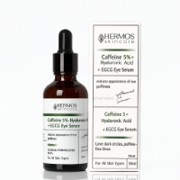 تصویر  هرموس سرم دور چشم کافئین Caffeine 5% + Hyaluronic Acid  50 ml