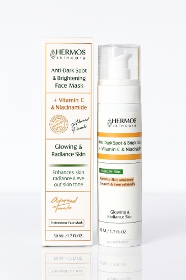 تصویر  هرموس ماسک ژل کرم ضد لک و روشن کننده Anti Dark Spot & Brightening Mask  120ml
