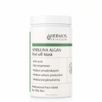 تصویر  هرموس ماسک لاتکسی جلبک اسپیرولینا Spinulina Algan Peel Off Mask  300g