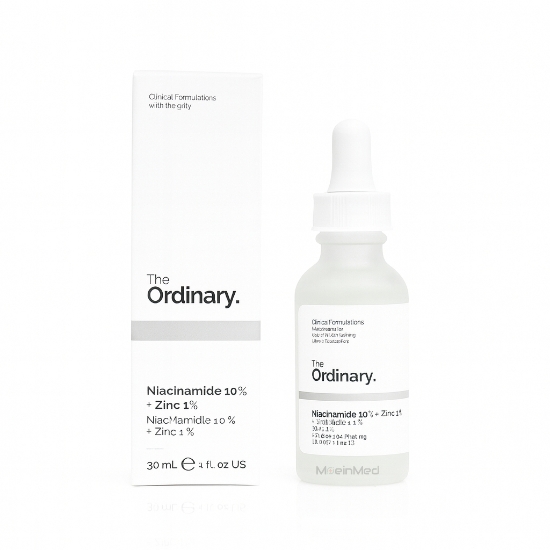 تصویر  هوم کر  اوردینری سرم نیاسینامید Niacinamide 10% + Zinc 1% 30ml