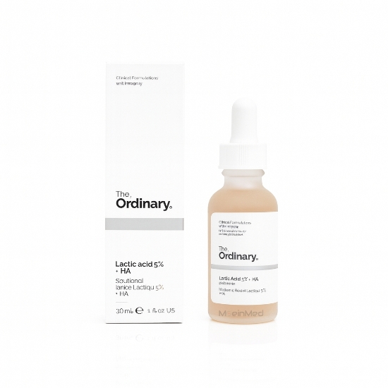 تصویر  هوم کر  اوردينري سرم لاکتيک اسيد 5% + هیالورونیک اسید Lactic Acid 5% +HA 30ml