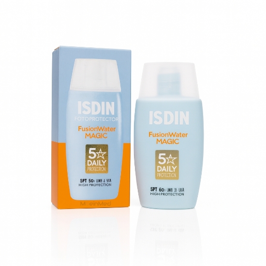 تصویر  هوم کر  ایزدین کرم ضد آفتاب فیوژن واتر مجیک Fusion Water Magic 50ml