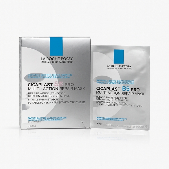 تصویر  هوم کر  لاروش پوزای ماسک ورقه ای ترمیم کننده سیکاپلاست  Cicaplast B5 Pro Multi-Action Repair Mask 1pc