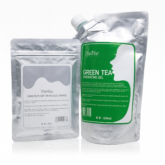 تصویر  دانژه ماسک دوفاز لاتکسی چای سبز Green Tea Latex Two Phase Mask 500gr