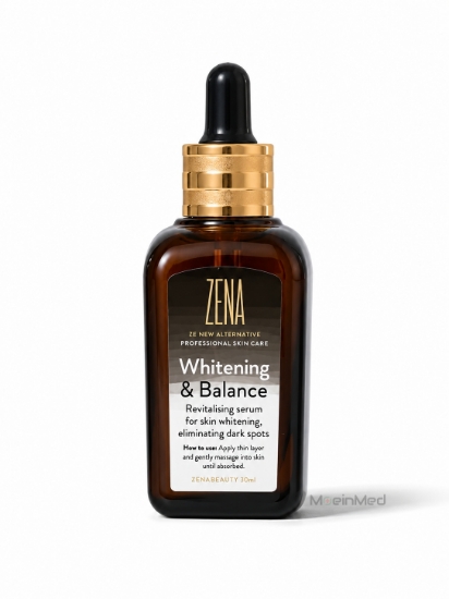 تصویر  زینا  سرم سفیدکننده وسیاهی دورچشم و لکه ها Whitening & Balance 50ml