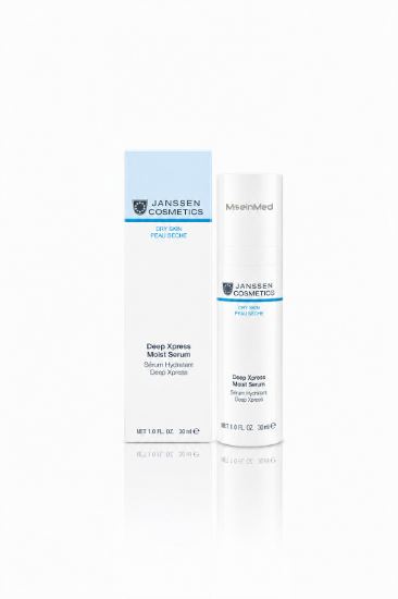 تصویر  یانسن سرم آبرسان انواع پوست Deep Xpress Moist Serum  50ml