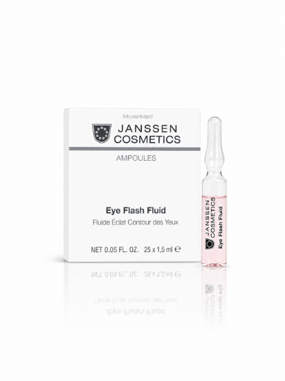 تصویر  یانسن آمپول دور چشم Eye Flash Fluid  1.5ml