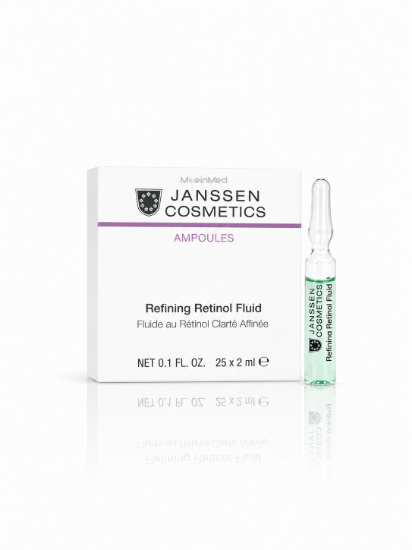 تصویر  یانسن آمپول رتینول Refining Retinol Fluid  2ml