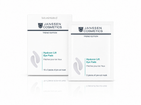 تصویر  یانسن پد لوبیایی چشم آبرسان و لیفت Hyaluron Lift Eye Pads  3 Pieces