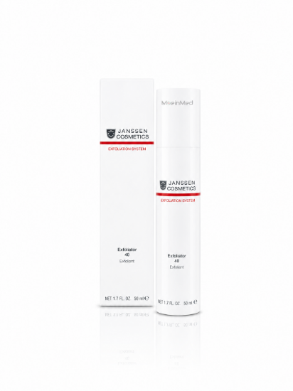 تصویر  یانسن ژل لایه بردار اسید میوه 40 % Exfoliator 40 (Mixture Of AHA)  50ml