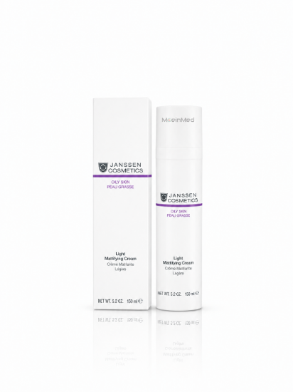 تصویر  یانسن کرم پایانی مات کننده سبک پوست چرب Ligt Mattifying Cream  150ml