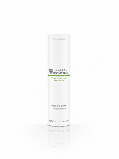 تصویر  یانسن کرم متعادل کننده پوست های مختلط Balancing Cream  200ml