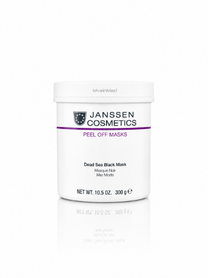 تصویر  یانسن ماسک پودری پوست چرب Deadsea Black Peel Off Mask 300gr
