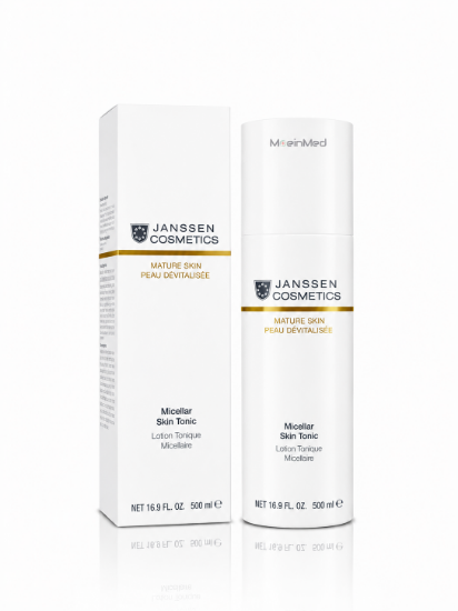 تصویر  یانسن میسلار تونر آبرسان 2در1  Micellar Skin Tonic Mature Skin 500ml