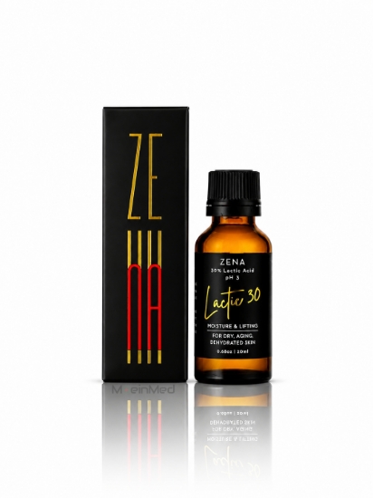 تصویر  زینا  لایه بردار لاکتیک اسید Zena Lactic 30 Peel 30ml