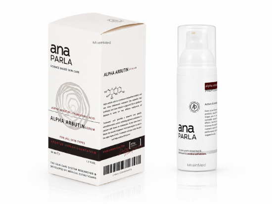 تصویر  آناپارلا  آلفاآربونتین هوم کر  Alpha Arbutin Serum 50ml