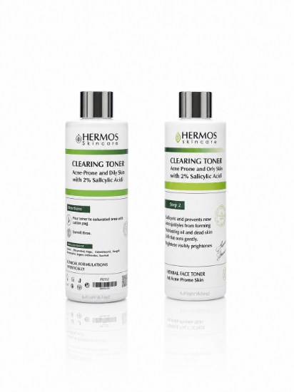 تصویر  هرموس تونر سالسیلیک اسید Clearing Toner With 2% Salicylic Acid  350ml