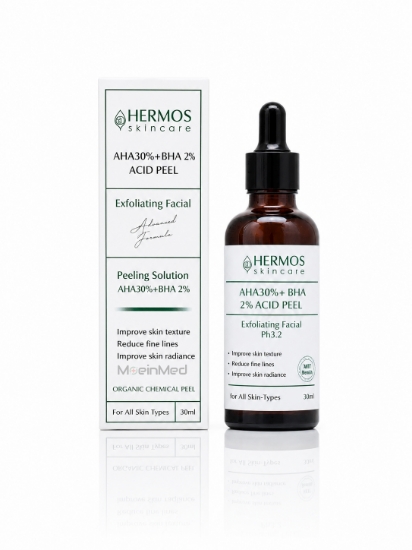 تصویر  هرموس سرم اسید تراپی AHA30% + BHA2%  AHA30% + BHA2% Acid Peel  50 ml