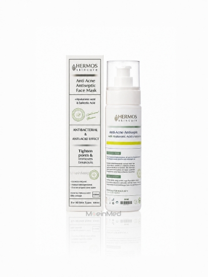 تصویر  هرموس ماسک ژل کرم آنتی آکنه و ضد جوش Anti Acne & Anti Septic Mask  120ml