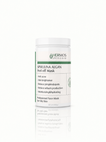 تصویر  هرموس مادلینگ ماسک قالبی جلبک اسپیرولینا Modeling Mask + Spirulina Algan  500g