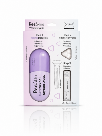 تصویر  دکتر درمر  کیت هوم کر سفیدکننده گلایکولیک اسید  Dr. Derma Glycolic Acid Home Care Kit