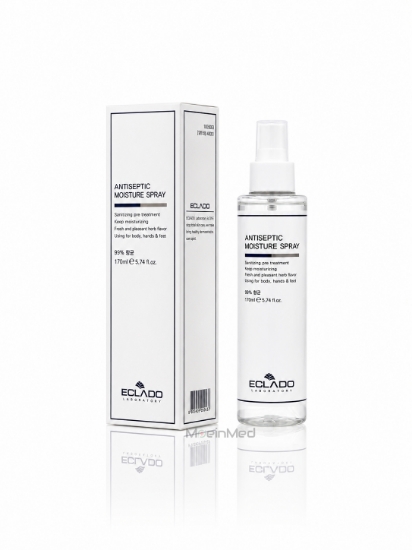 تصویر  اکلادو   اسپري ضد عفوني کننده ي آنتي سپتيک   Anticeptic Moisture Sanitizer  170ml