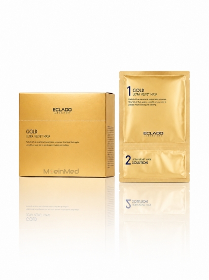 تصویر  اکلادو   ماسک اولترا ولوت طلا يک عددي  Ultra Gold Velvet Mask