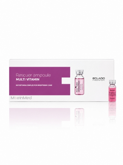 تصویر  اکلادو   آمپول مولتي ويتامين  Multi Vitamin Rescuer Ampoule