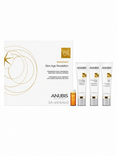 تصویر  آنوبیس پک تخصصی طلا و خاویارTrat Prof Face Effect Skin Age Revelation  4ses