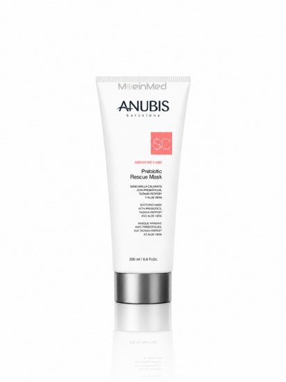 تصویر  آنوبیس ماسک ترمیم کننده وآبرسان پوست حساسPrebiotic Rescue Mask 200ml
