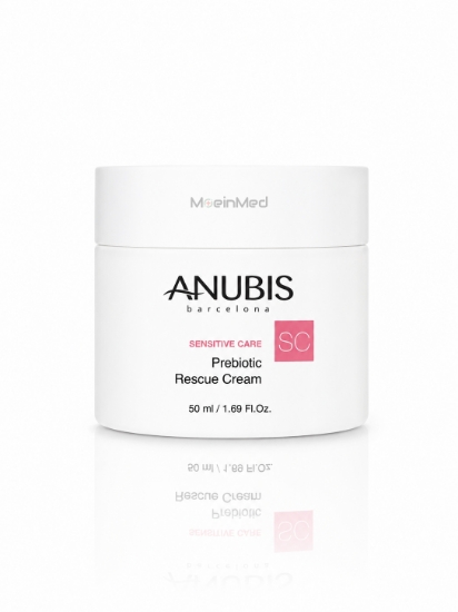 تصویر  آنوبیس کرم ترمیم کننده و آبرسان پوست حساسPrebiotic Rescue Cream 200ml