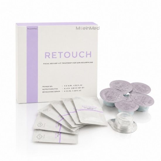 تصویر  کیت پلاژن بازسازی و لایه‌برداری دوگانه ریتاچ Pollogen Retouch Dual Peel Resurfacing Kit