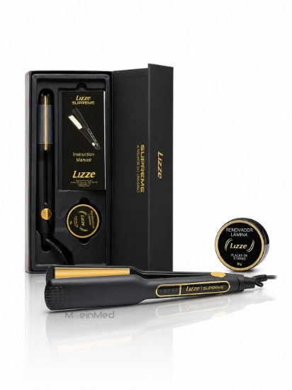 تصویر  دستگاه اتو مو سوپریوم صفحه طلایی 13 آ Lizze Supreme Hair Straightener – Golden Plate 13A