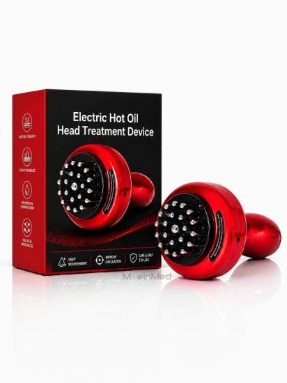 تصویر  دستگاه هات اویل سر الکتریکی Electric Hot Oil Head Treatment Device