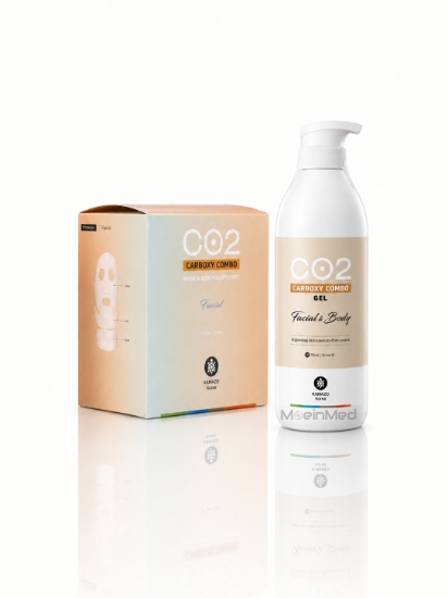 تصویر  کامازو ژل CO2 ترکیبی کربوکسی ۷۵۰ میلی‌لیتر + ورق ۲۵ عددی Carboxy Combo CO2 Gel 750ml+ 25set Sheet 1pcs