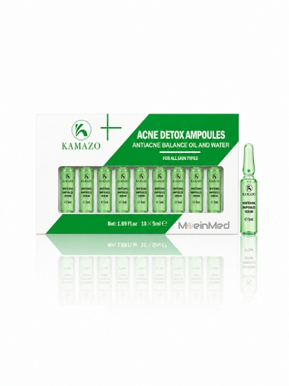 تصویر  کامازو آمپول آکنه و سم زدایی Acne Detox Ampoules 10*5ml