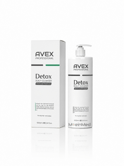تصویر  آوکس شامپو دتوکس سم زدا Shampoo Detox Avex 1000ml