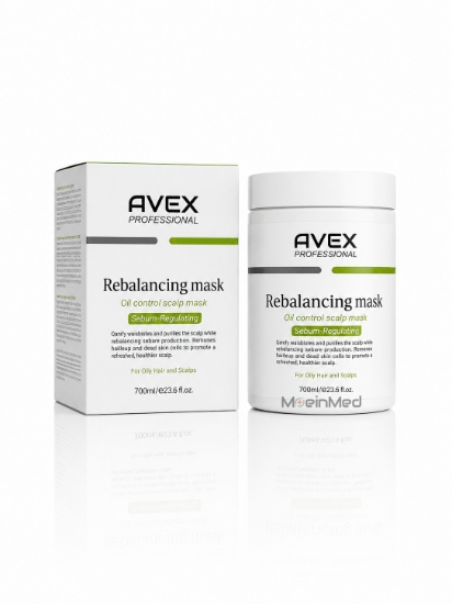 تصویر  آوکس ماسک ریبالانسینگ ضد چربی Rebalancing Mask Avex 700gr