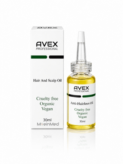 تصویر  آوکس اویل آنتی هیرلاس ضدریزش Anti Hair Loss Oil Avex 30ml