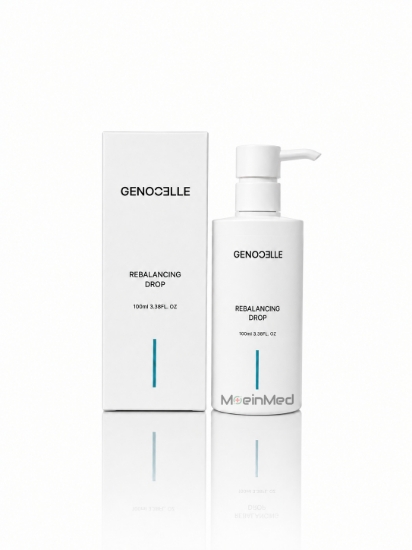 تصویر  ژنوسل تونر مناسب پوست چرب،مختلط ومستعد جوش Rebalancing Drop  100ml