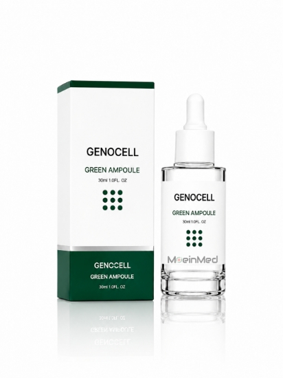 تصویر  ژنوسل سرم سبزکنترل چربی ومتعادل کننده Green Serum  30ml
