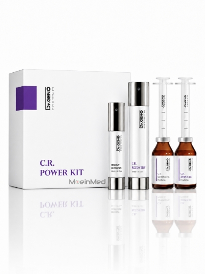 تصویر  دکترژنو کیت درمانی کابین ریکاوری و کاهش قرمزی C.R Power Kit  1kit
