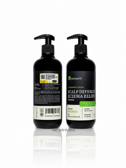 تصویر  نووسليکس شوینده ضدالتهاب و التیام بخش Scalp Defence Eczema Relief Cleanser S5 500ml