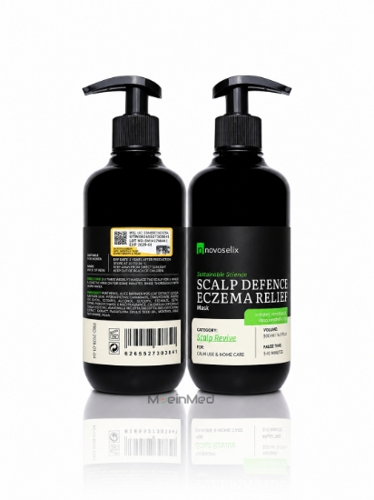 تصویر  نووسليکس ماسک ضد التهاب و التیام بخش Scalp Defence Eczema Relief Mask M3 500ml