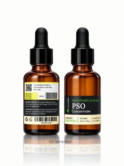 تصویر  نووسليکس سرم کنسانتره پسوریازیس اسکالپ PSO Concentrate C3 30ml